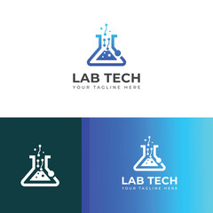  Creative Lab tech logo design