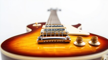 acoustic guitar close up