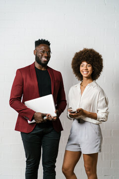 Business Partners Smiling