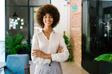 Confident Office Leader