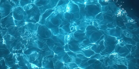 Obraz premium Blue Water Reflections,Blue Water Texture