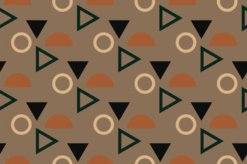 abstract geometric semaless pattern. Vector illustration.