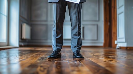 Formal Footwear on Polished Wood
