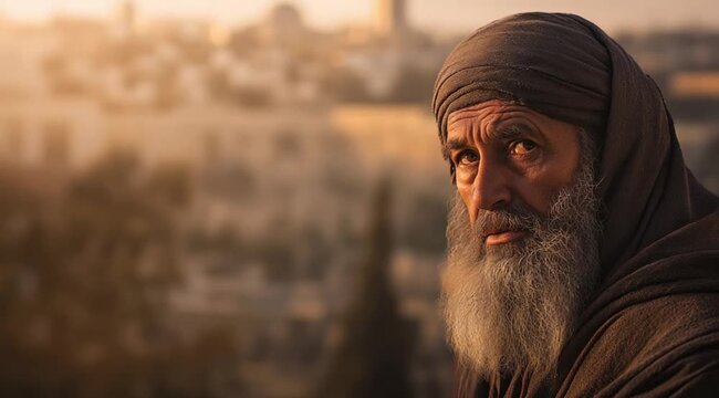 Scene of the prophet of God, Camera slow motion with different angles