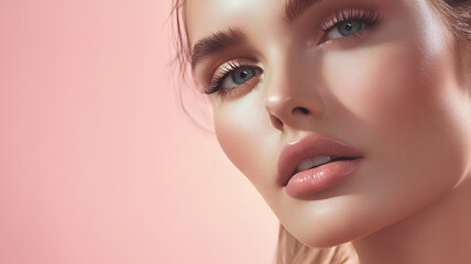 Fototapeta premium Concept for photography to advertise a cosmetic.