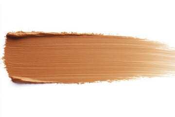 Smooth, creamy foundation swatch perfect for makeup artistry and beauty applications. Ideal for skin tone matching and cosmetics.