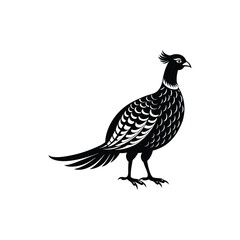 Creative Ram Animal Silhouette Vector Art
