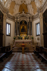 Stone altar in Basilica dei Santi Giovanni e Paolo