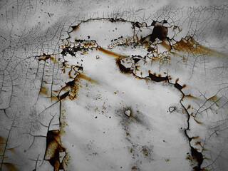 Rust iron rusty steel background old sheet brown orange color effect weathered wall floor rough pattern seamless dirty grounge metallic damaged rusted textured backdrop industrial material scratch.