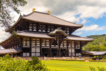 Todaiji temple, Buddhist temple complex, Nara, Japan