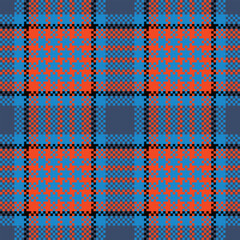 Fototapeta premium Scottish Tartan Seamless Pattern. Plaid Pattern Seamless Seamless Tartan Illustration Vector Set for Scarf, Blanket, Other Modern Spring Summer Autumn Winter Holiday Fabric Print.