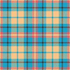 Tartan Plaid Vector Seamless Pattern. Classic Plaid Tartan. Flannel Shirt Tartan Patterns. Trendy Tiles for Wallpapers.