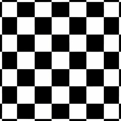 seamless pattern of modern monochrome checkerboard tiles