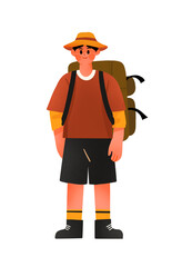 illustration of a man