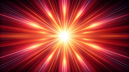 Obraz premium Crimson Flare: Abstract Light Background for Design Effects Generative AI