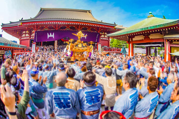 浅草寺と三社祭