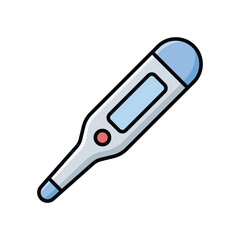 thermometer icon vector design template simple and clean