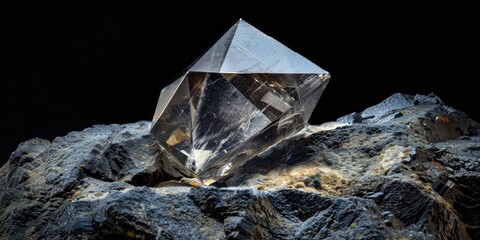 Fototapeta premium South African Kimberlite Encased Natural Diamond