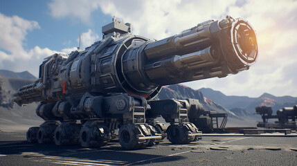 Naklejka premium locomotive