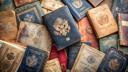 Ancient Papers: Whispers of the Past  AI generated