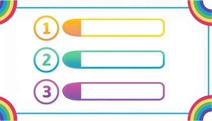 Obraz premium 1，2，3, 順位 ランキング