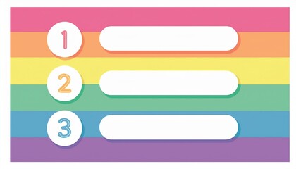 Obraz premium 1，2，3, 順位 ランキング