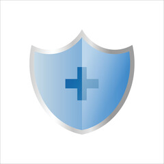 Fototapeta premium shield with cross