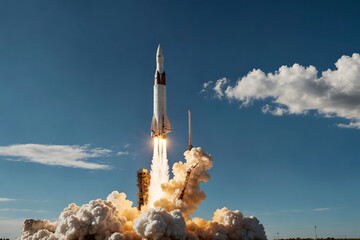 ロケット打ち上げ