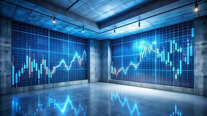 A Sanctuary of Charts: A Concrete Jungle Oasis for Trading Analysis  AI Generated