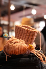 niktok yarn, balls of thread