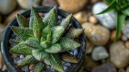 Close Up of a Succulent Plant