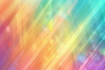 Colorful Gradients Blending Beautifully in a Soft, Dreamy Background With Rainbow Hues