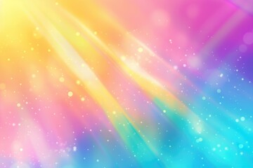 Vibrant Colorful Gradient Background With Blurred Rainbow Effect in Soft Light
