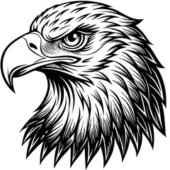 eagle head vector