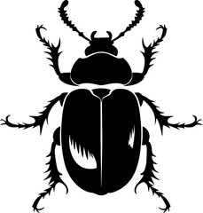Beetle clipart desing illustration