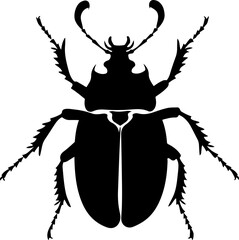 Beetle clipart desing illustration