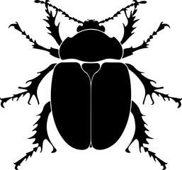 Beetle clipart desing illustration