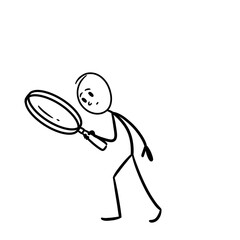 someone was holding a very large magnifying glass, looking for traces