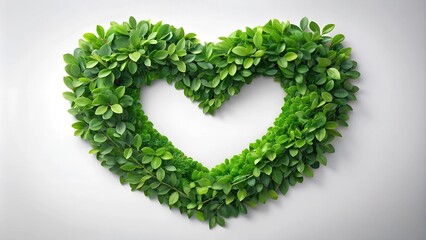 Emerald Heart: A Botanical Ode to Life  AI generated