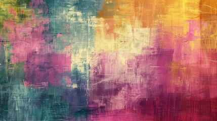 Obraz premium Abstract Colorful Watercolor Background Texture - This abstract watercolor background features vibrant colors, brushstrokes, and textures. The image symbolizes creativity, artistry, and the beauty of 