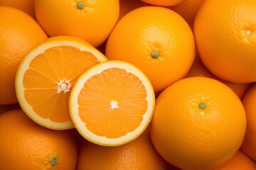 orange Fruit background, with generativ ai