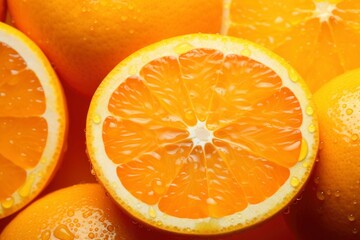 orange Fruit background, with generativ ai