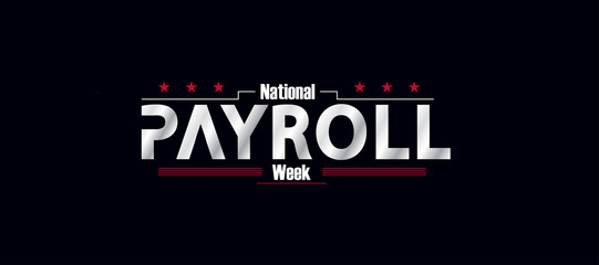 National Payroll Week logo featuring vibrant colors and a modern design, symbolizing payroll professionals' contributions