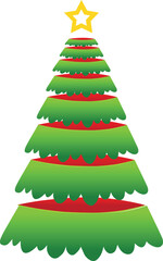 Christmas Tree Illustration