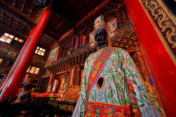 Orthodox Luermen Shengmu Temple, Chinese-style temple dating from 1661 at  
Chengan Rd, Annan District, Tainan, Taiwan
