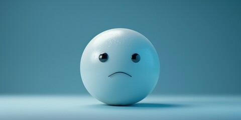 Sad Emoji Illustration