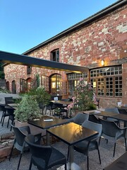 terrasse de restaurant