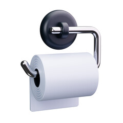 toilet paper 3d render icons
