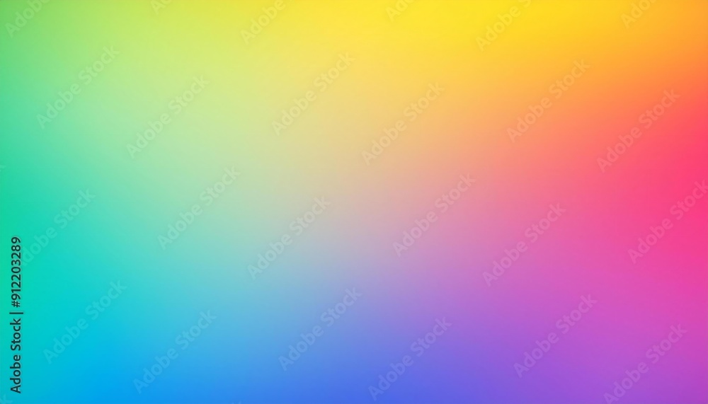 Wall mural minimalistic abstract gradient rainbow color or light colorful background.