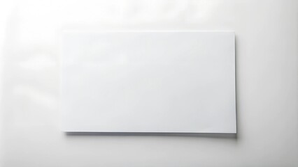 A Single Sheet of White, Awaiting Inspiration  Generative AI